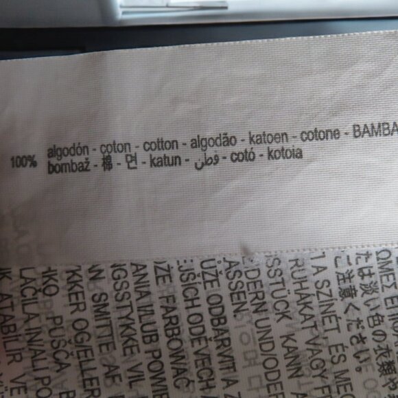 Zara - Girl's 11/12 Denim Cargo Joggers, Green & Cream Tie Dye, Pre-owned - Picture 13 of 14